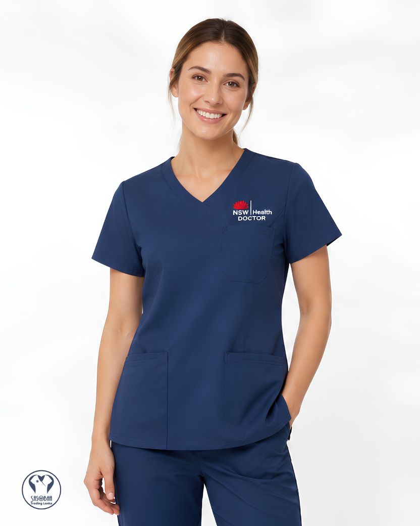 NSW Health Doctor Women’s Classic Scrub Top