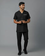 Men’s Classic Scrub Set - Black