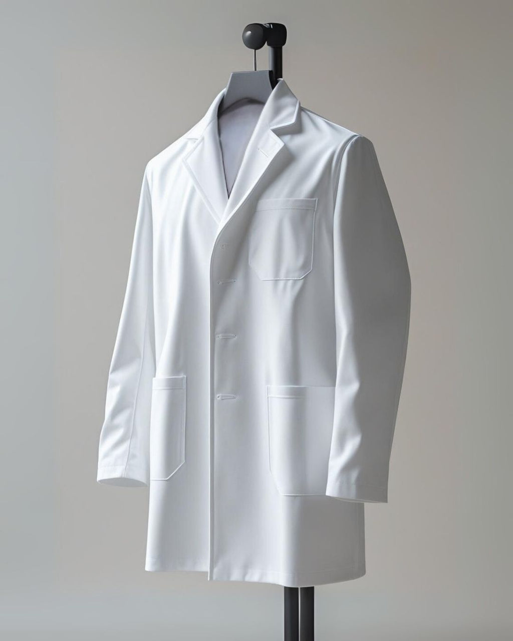 Men’s Classic Lab Coat - Customized Embroidery