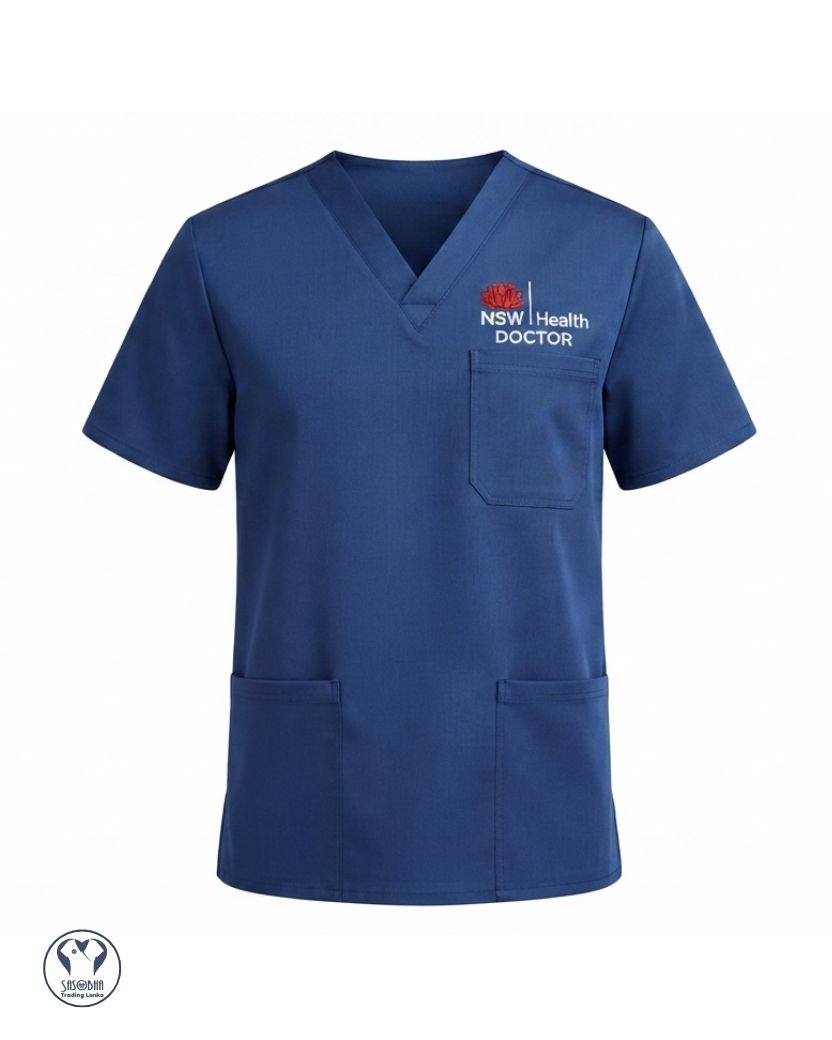 NSW Health Doctor Men’s Classic Scrub Top