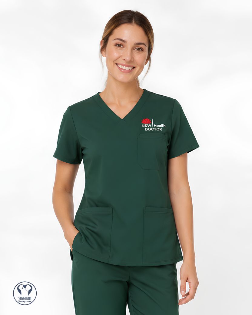 NSW Health Doctor Women’s Classic Scrub Top