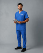 Men’s Classic Scrub Set - Royal Blue