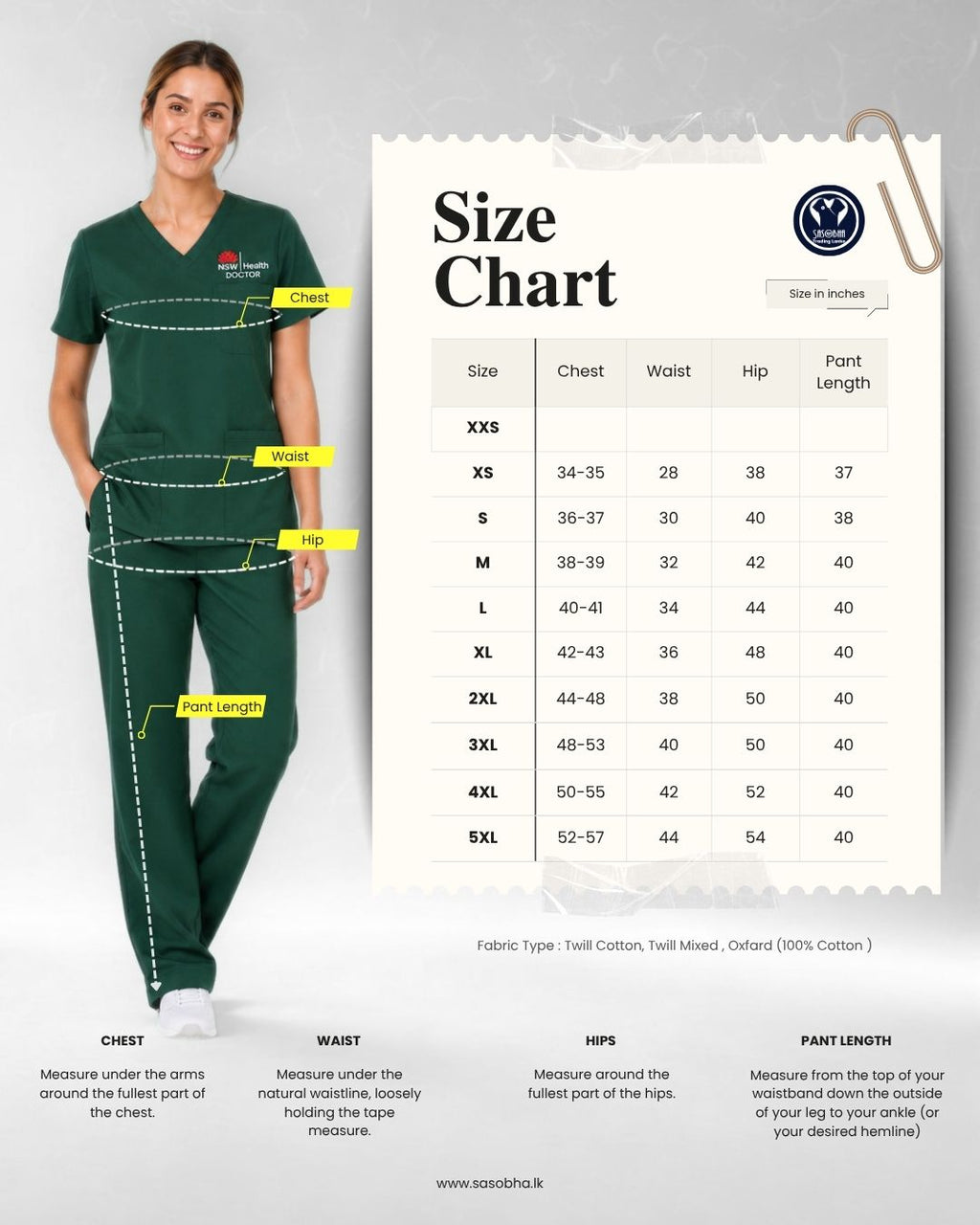 NSW Health Doctor Women’s Classic Scrub Top
