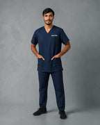 Men’s Classic Scrub Set - Navy Blue