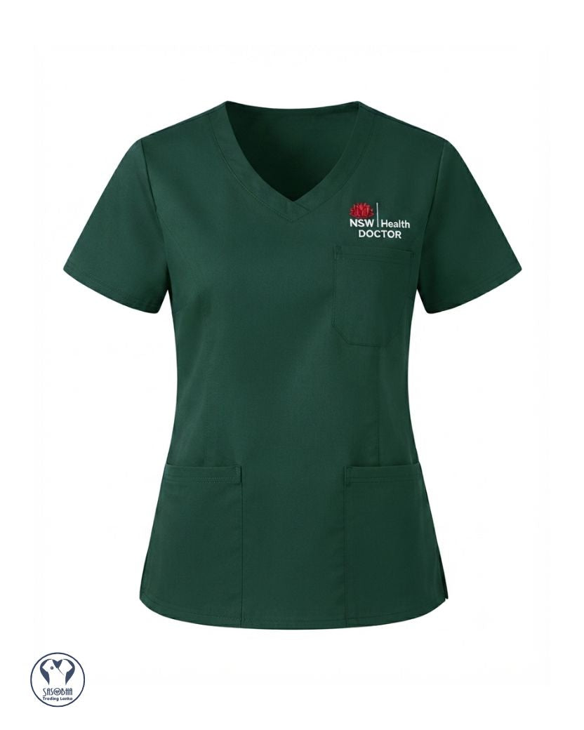 NSW Health Doctor Women’s Classic Scrub Top