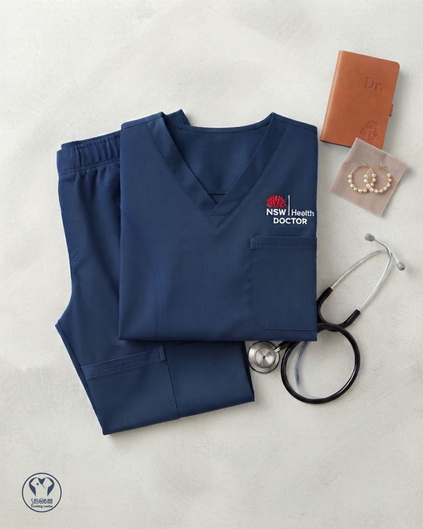 NSW Health Doctor Women’s Classic Scrub Set