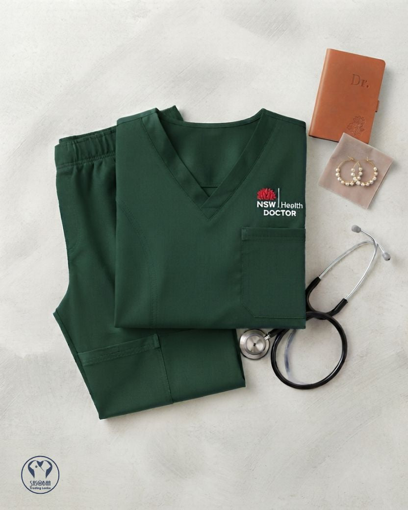 NSW Health Doctor Women’s Classic Scrub Set