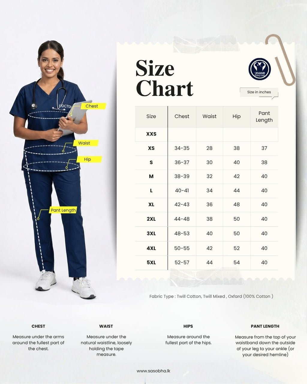 Women’s Classic Scrub Set - Royal Blue - Customized Embroidery